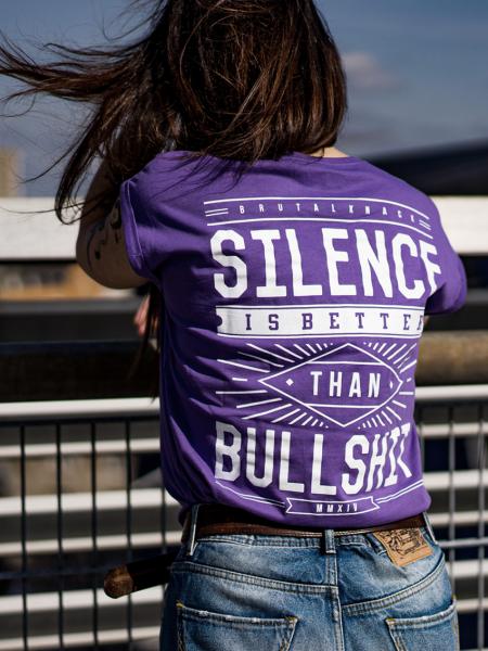Silence Extended Shirt [violet]