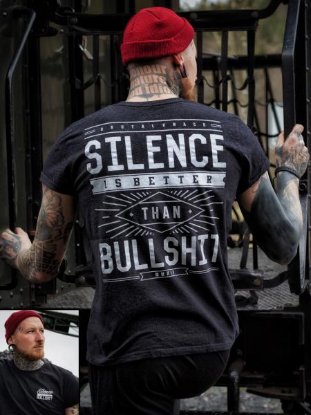 Silence Shirt [Heather black denim]