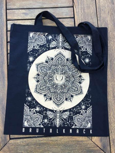 Stofftasche Geometricum [black]