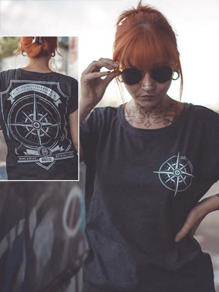 Compass Extended Shirt [coal]