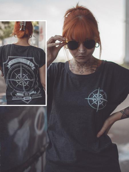 Compass Extended Shirt [coal]