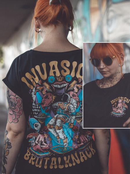 Invasion Extended Shirt [black]