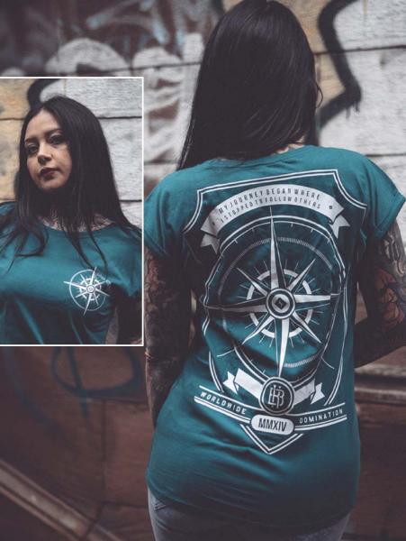 Compass Extended Shirt [teal]